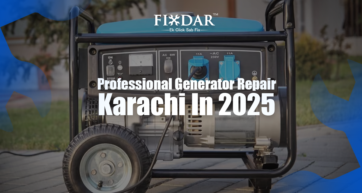 Professional Generator Repair Karachi In 2025
