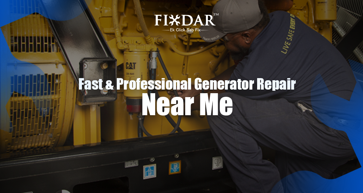 Fast & Professional Generator Repair Near Me