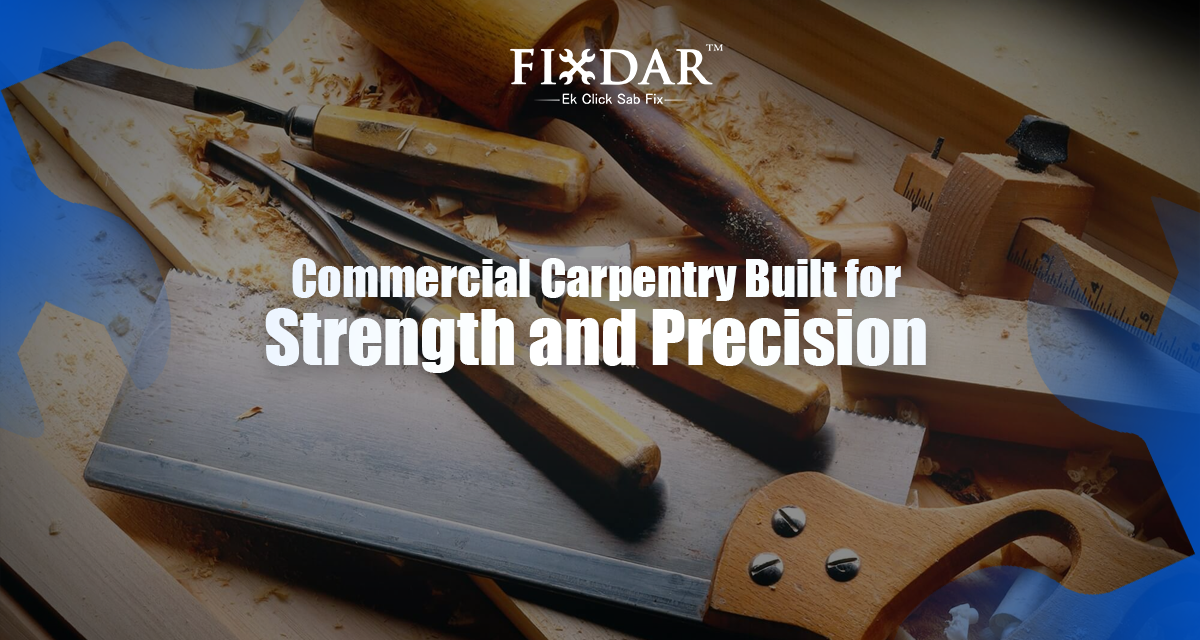 Commercial Carpentry Built For Strength And Precision