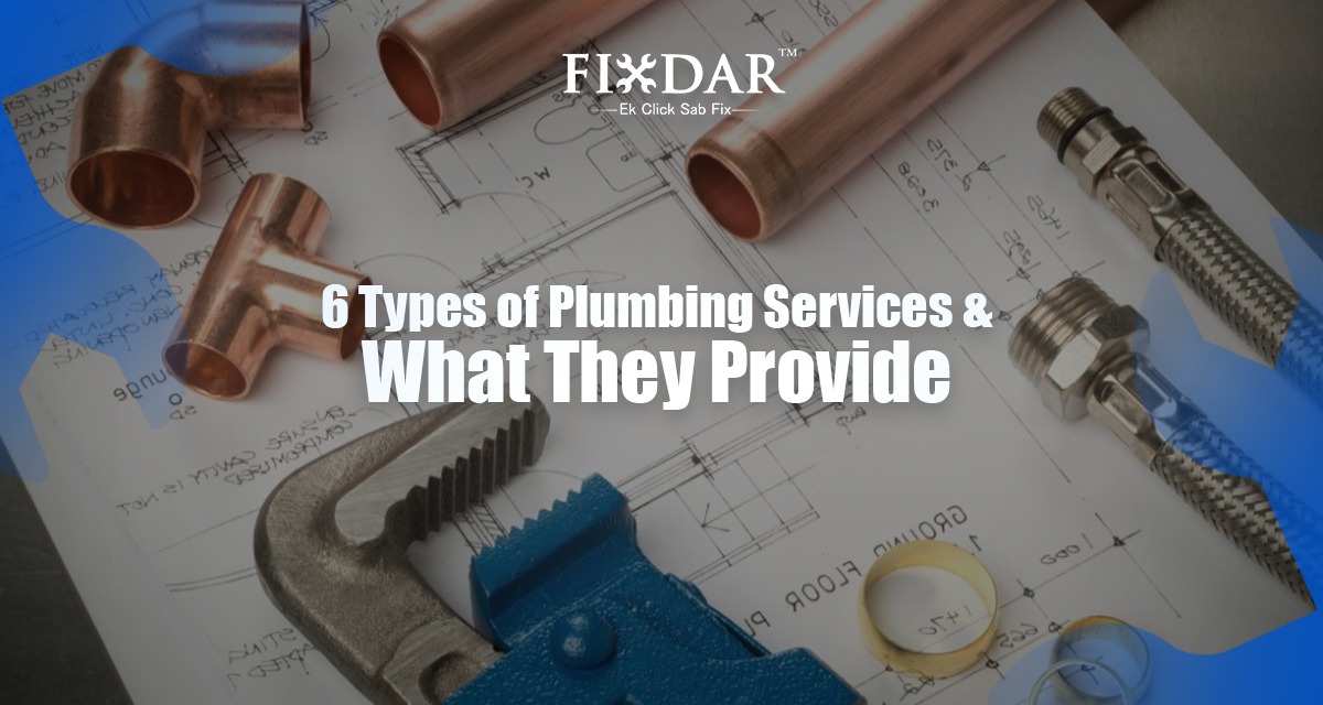 6 Types Of Plumbing Services & What They Provide