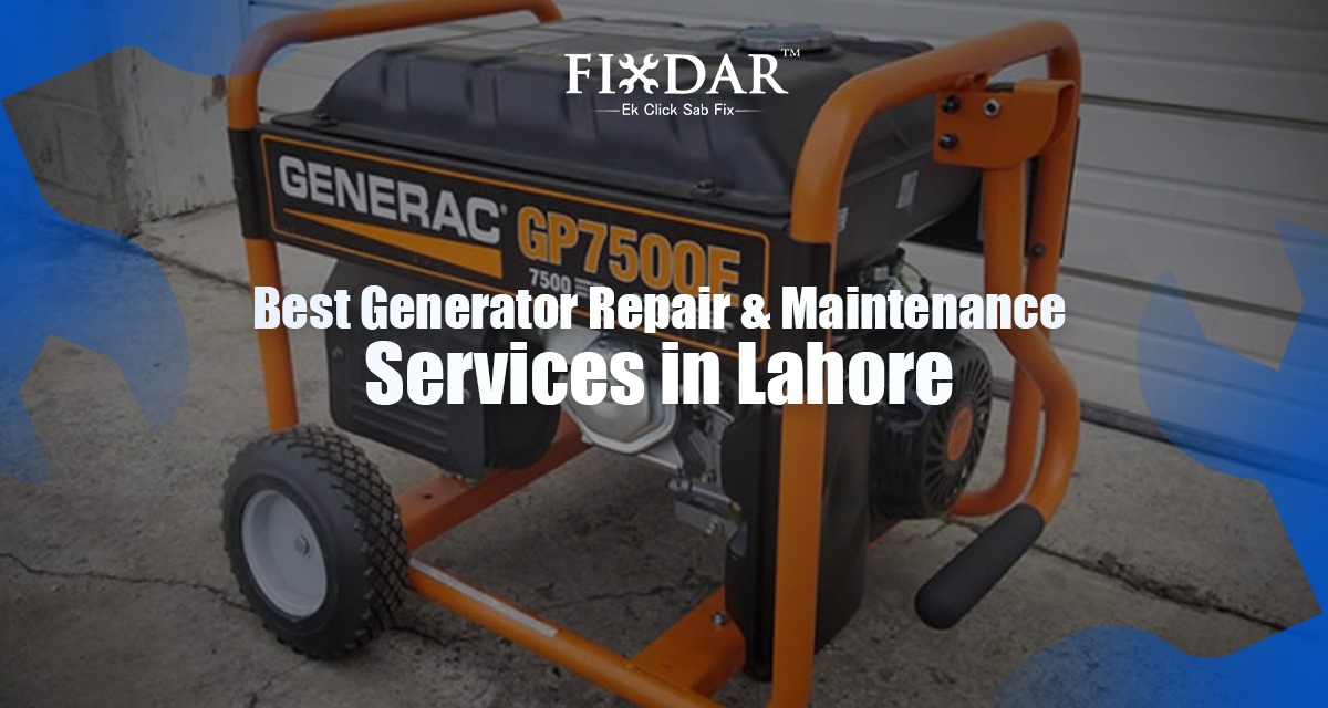 Best Generator Repair & Maintenance Services In Lahore