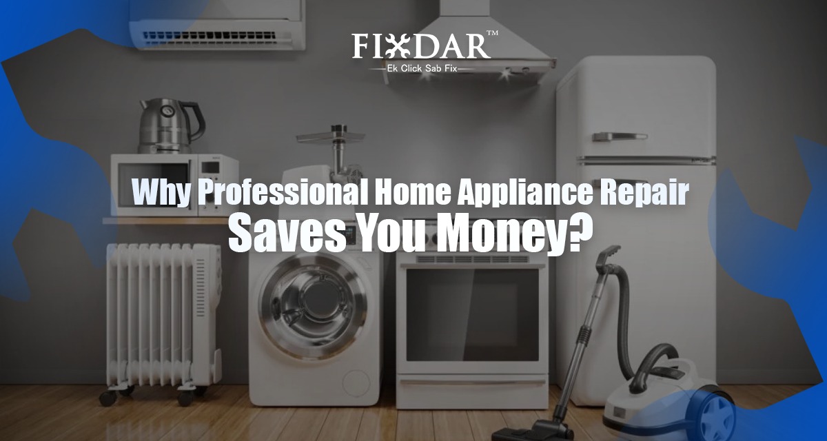 Why Professional Home Appliance Repair Saves You Money?