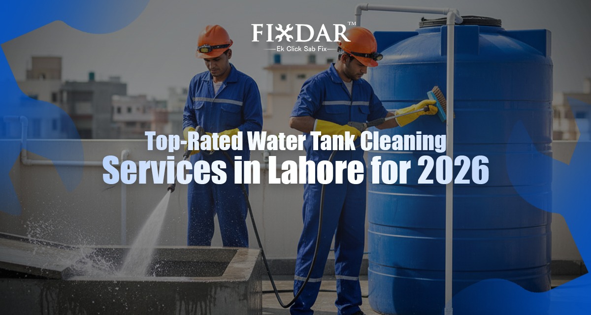 Top-Rated Water Tank Cleaning Services In Lahore For 2026