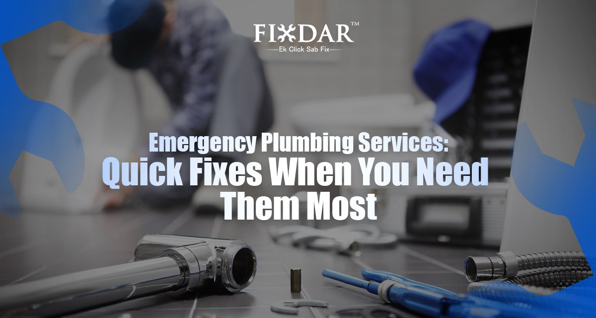 Emergency Plumbing Services: Quick Fixes When You Need Them Most