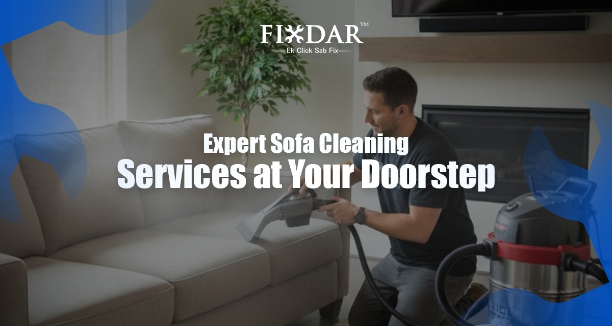 Expert Sofa Cleaning Services At Your Doorstep