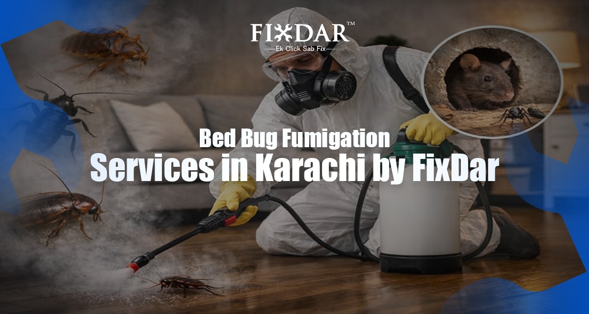 Bed Bug Fumigation Services In Karachi By FixDar