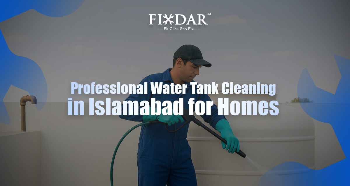 Professional Water Tank Cleaning In Islamabad for Homes