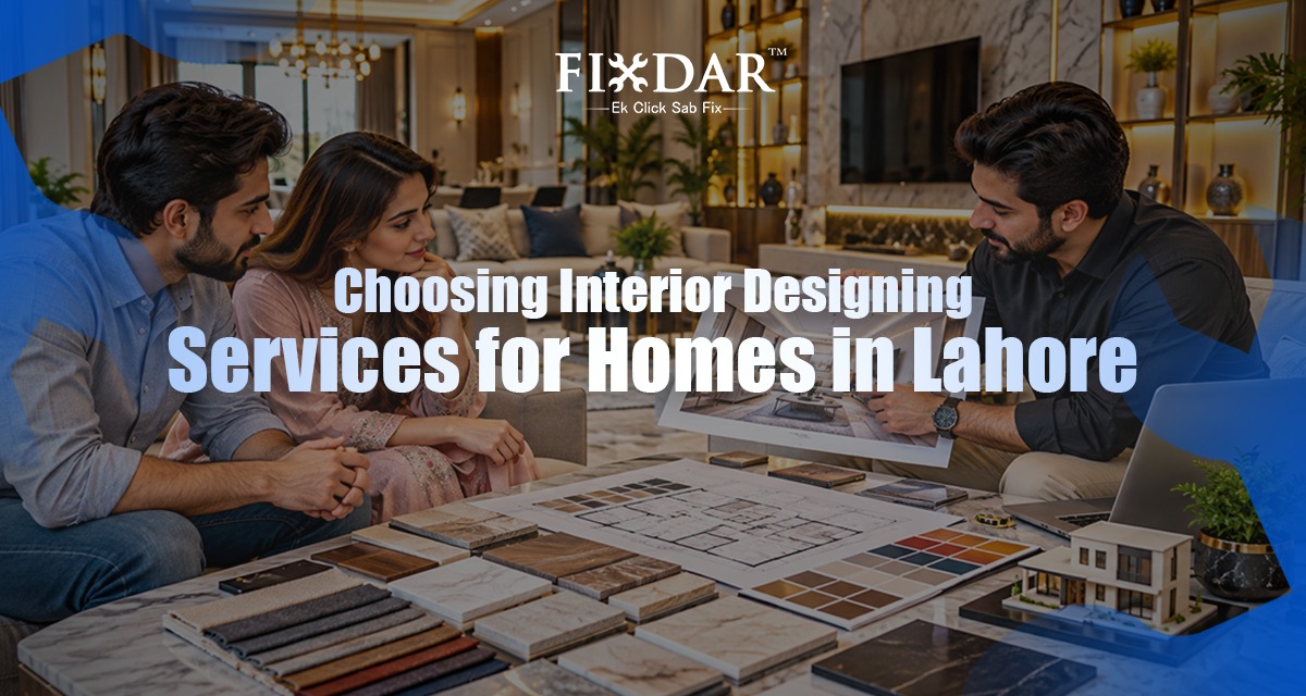 Choosing Interior Designing Services For Homes In Lahore